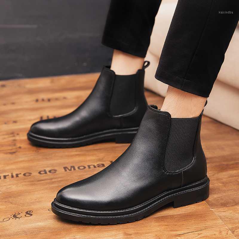 new arrival mens casual boots spring autumn cow leather shoes platform ankle boot gentleman short botas zapatos hombre1, Black
new arrival mens casual boots spring autumn cow leather shoes platform ankle boot gentleman short botas zapatos hombre1, Black