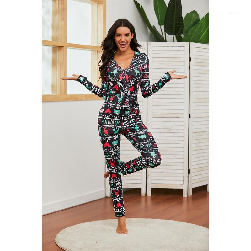 Women' Jumpsuits & Rompers Christmas Jumpsuit Sexy Women Print Playsuit Fall Winter Long Sleeve Warm Casual Clothes, As picture show
Women' Jumpsuits & Rompers Christmas Jumpsuit Sexy Women Print Playsuit Fall Winter Long Sleeve Warm Casual Clothes, As picture show