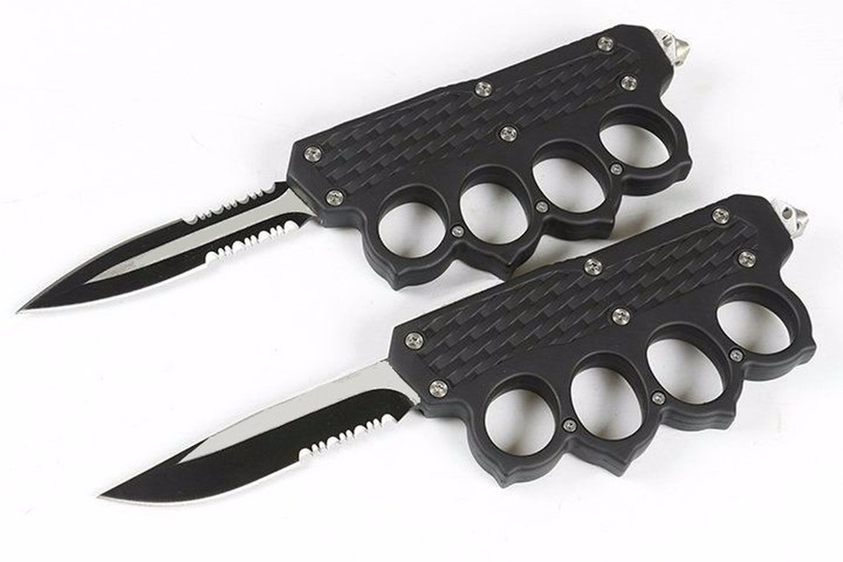 Knuckle Folding Pocket Knife automatic auto Double Action Camping Survival Knife Xmas Pocket Tool Knife Gift Knives 05491
Knuckle Folding Pocket Knife automatic auto Double Action Camping Survival Knife Xmas Pocket Tool Knife Gift Knives 05491