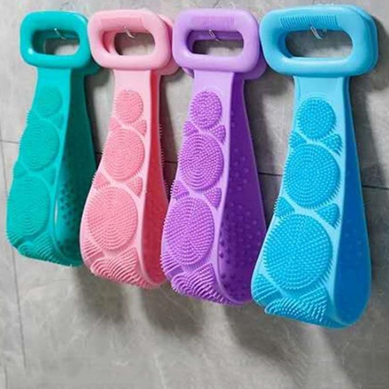 Bath Shower Silicone Body Brush Bath Belt Exfoliating Back Brush Belt Wash Clean Scrub Towel In Stock Dropshipping
Bath Shower Silicone Body Brush Bath Belt Exfoliating Back Brush Belt Wash Clean Scrub Towel In Stock Dropshipping