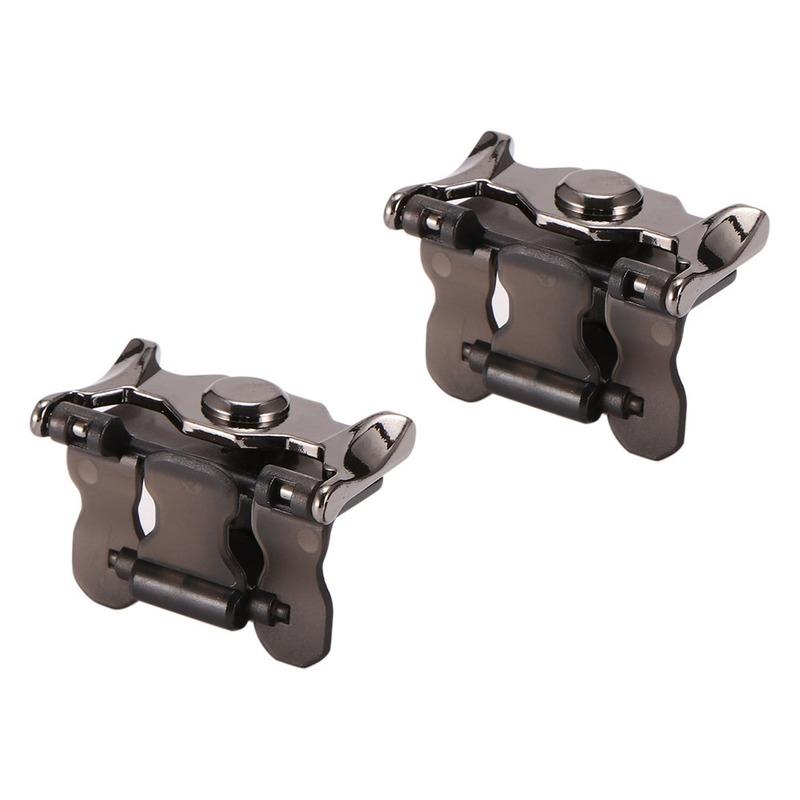 Mobile Game 1Pair Gaming Accessories Pad Metal Gamepad For Pubg Controller L1R1 Shooter Fire Trigger For Joy Stick Pubg
Mobile Game 1Pair Gaming Accessories Pad Metal Gamepad For Pubg Controller L1R1 Shooter Fire Trigger For Joy Stick Pubg