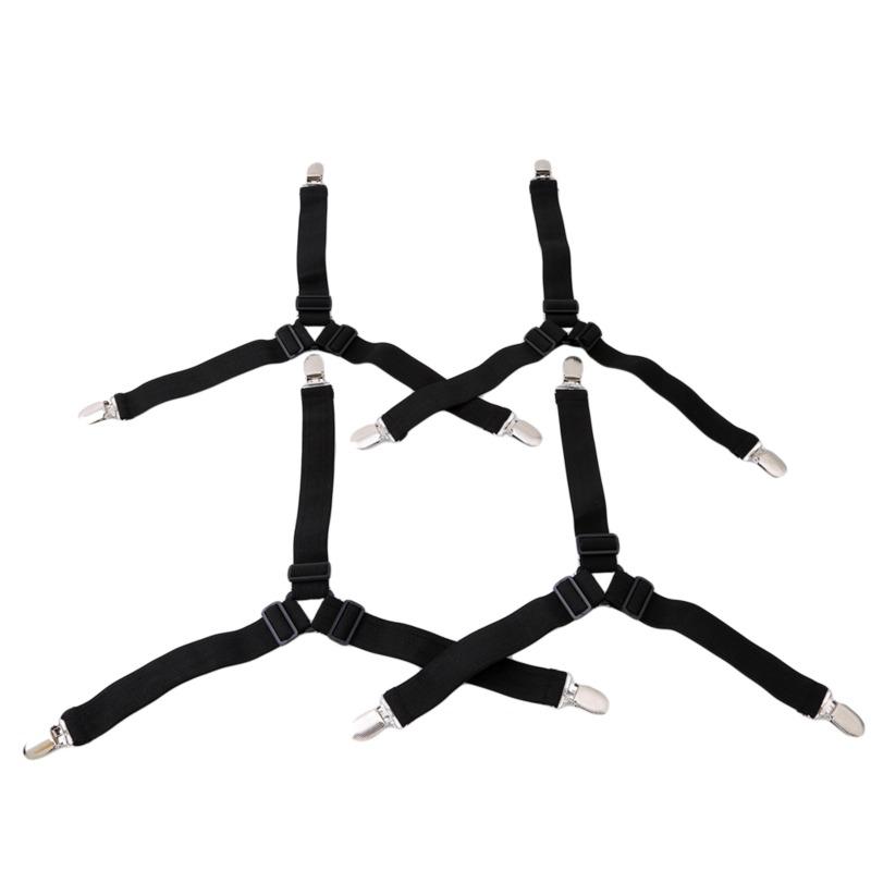 4pcs Triangle Bedding Bed Suspender Straps Sheet Clips Bed Button Easy Adjustment Buckles Mattress Fastener Holder Grippers
4pcs Triangle Bedding Bed Suspender Straps Sheet Clips Bed Button Easy Adjustment Buckles Mattress Fastener Holder Grippers