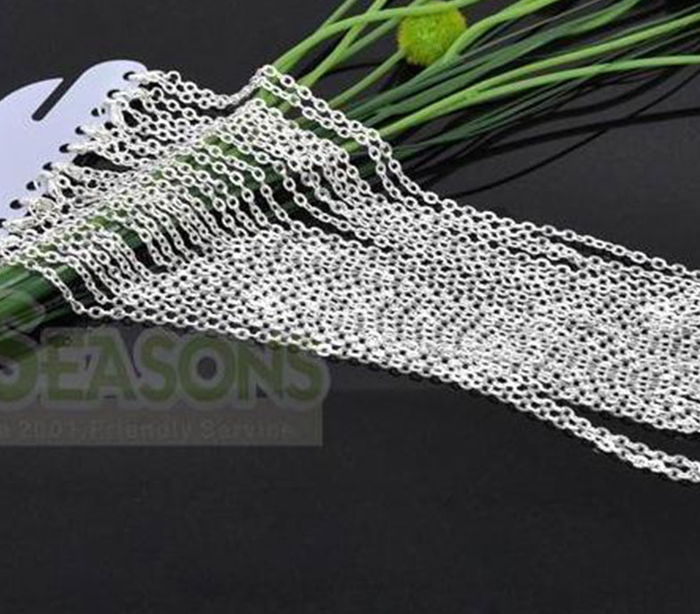New arriving wholesale Promotion Silver Plated Lobster Clasp Link Chain Necklaces 18" 60pcs/lot LT002
New arriving wholesale Promotion Silver Plated Lobster Clasp Link Chain Necklaces 18" 60pcs/lot LT002