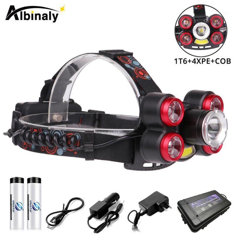 Super bright LED Headlamp outdoor lighting Zoomable Headlight 1T6+4XPE+1COB 6led lamp bead use 2x18650 battery1
Super bright LED Headlamp outdoor lighting Zoomable Headlight 1T6+4XPE+1COB 6led lamp bead use 2x18650 battery1