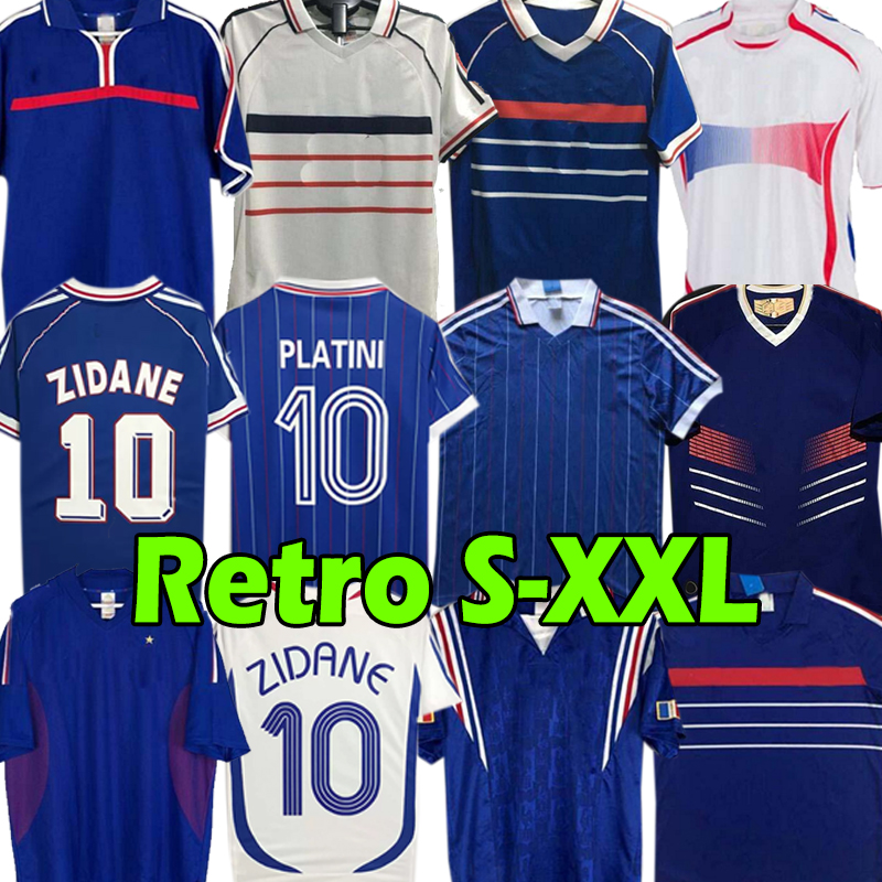 1998 Retro FRANCE soccer jersey 96 98 02 04 06 french ZIDANE HENRY MAILLOT DE FOOT jersey shirt 2000 Home Trezeguet football uniform, Black
1998 Retro FRANCE soccer jersey 96 98 02 04 06 french ZIDANE HENRY MAILLOT DE FOOT jersey shirt 2000 Home Trezeguet football uniform, Black
