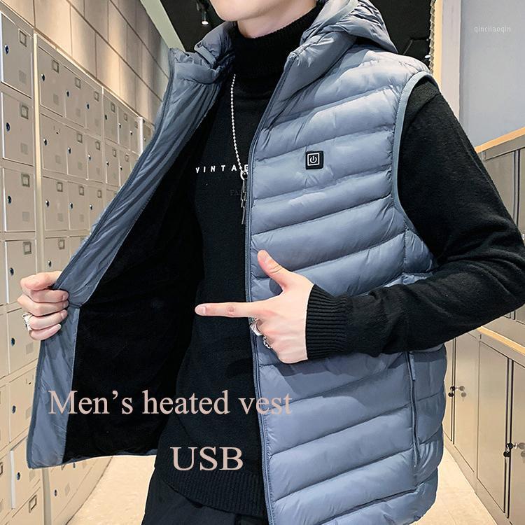 Down Waistcoat Fashion Battery 5V/2A outdoor 2020 Electirc Usb Heated Vest Men Winter Size -7xl Waistcoat Men's Jacket1, Black
Down Waistcoat Fashion Battery 5V/2A outdoor 2020 Electirc Usb Heated Vest Men Winter Size -7xl Waistcoat Men's Jacket1, Black