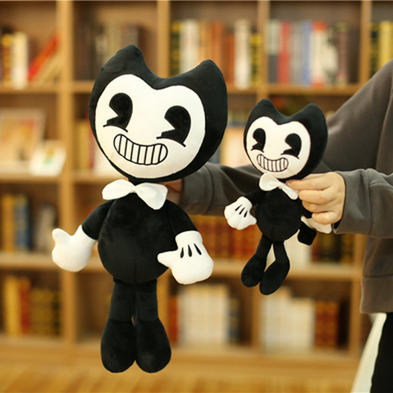 50cm Bendy Doll And The Plush Ink Machine Toys Stuffed Halloween Thriller Game Plush Toy Plush Doll Soft Toys For Children Gift Q1217
50cm Bendy Doll And The Plush Ink Machine Toys Stuffed Halloween Thriller Game Plush Toy Plush Doll Soft Toys For Children Gift Q1217