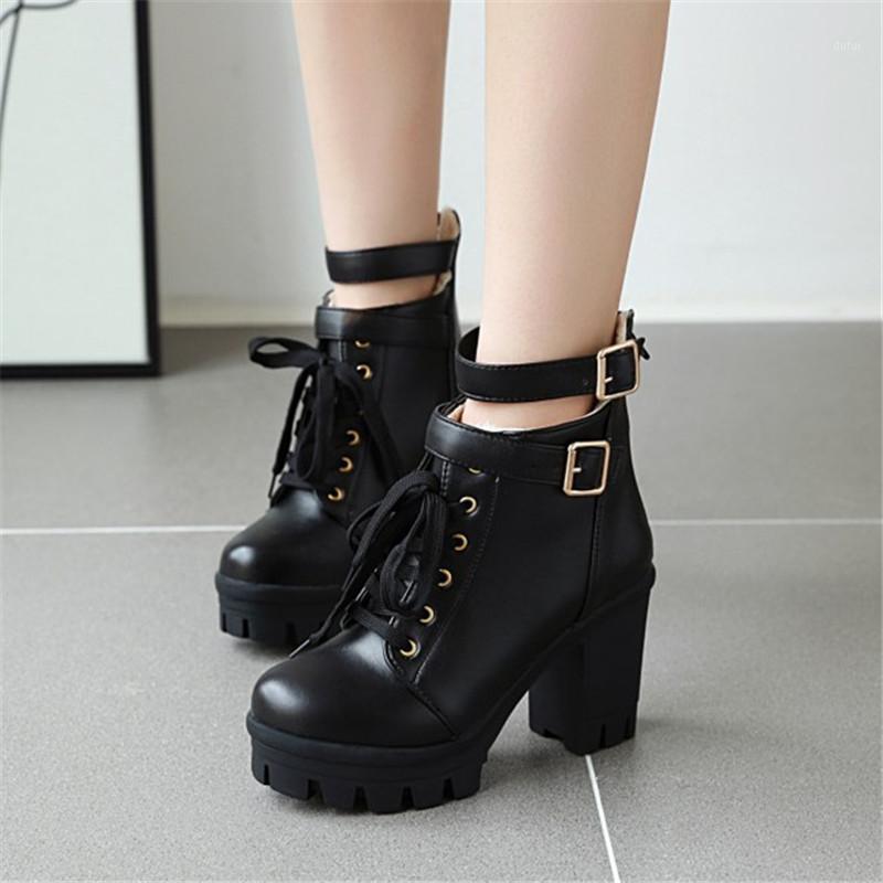 PXELENA DropShip Women Punk Rock Gothic Combat Boots Chunky Block Square High Heels Ankle Boots Buckle Lace UP Ankle Strap 34-431, Black
PXELENA DropShip Women Punk Rock Gothic Combat Boots Chunky Block Square High Heels Ankle Boots Buckle Lace UP Ankle Strap 34-431, Black