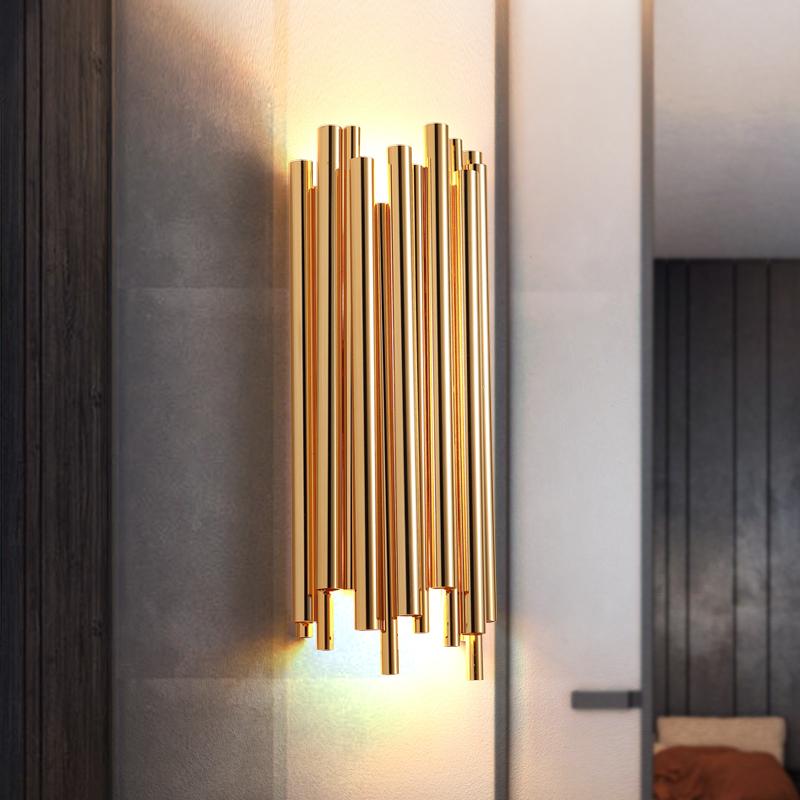 Nordic Hotel Hall Bedside Brass Led Wall Light Art Parlor Bedroom Aisle Kitchen Decoration Wall Lighting
Nordic Hotel Hall Bedside Brass Led Wall Light Art Parlor Bedroom Aisle Kitchen Decoration Wall Lighting