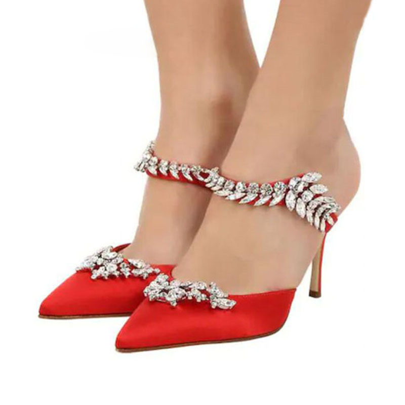 Twig Strass Glitter High Heels Pointed to Crystal Flower Shells Women Mules Satin Slippers Stylish Ladies Party Shoes T06y, Got it
Twig Strass Glitter High Heels Pointed to Crystal Flower Shells Women Mules Satin Slippers Stylish Ladies Party Shoes T06y, Got it