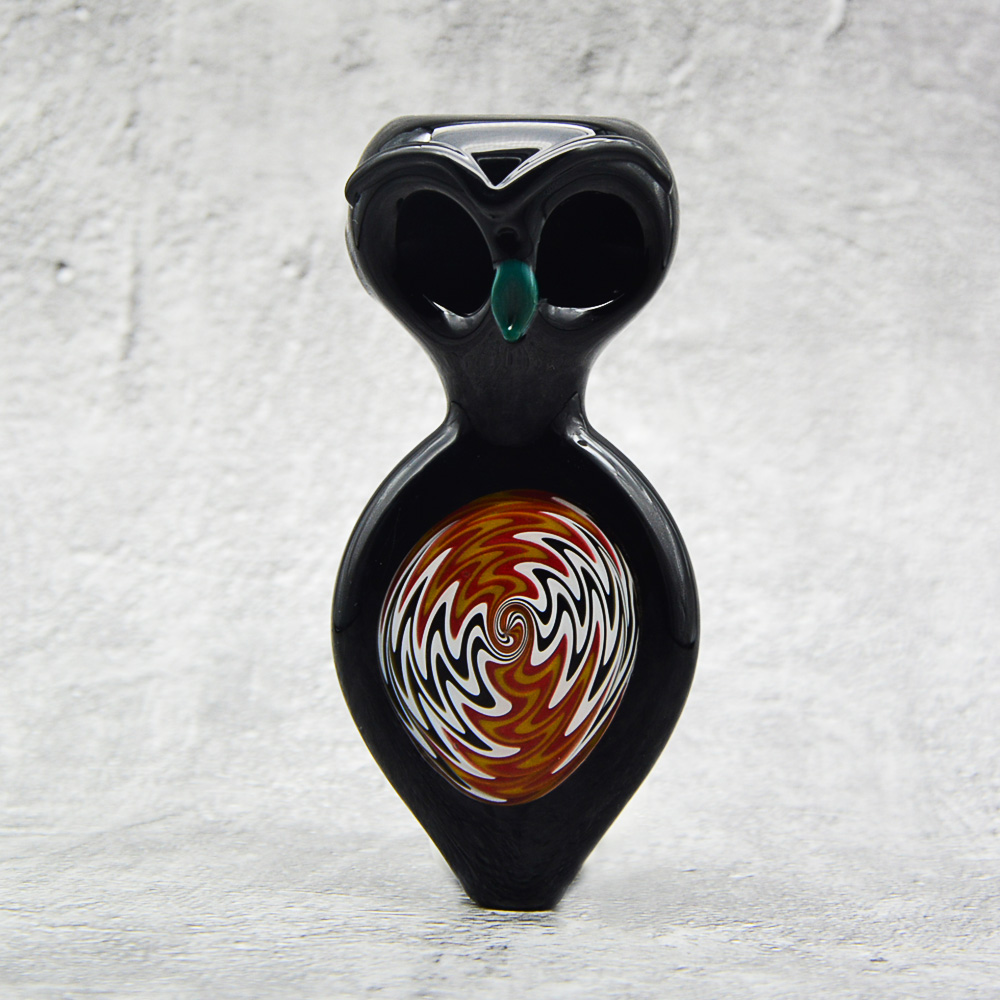 4" Collectible Owl Glass Pipe Thick Tobacco Spoon Hand Pipe Heady Glass Smoking Pipes Oil Burner Dry Herb Pipe Piece
4" Collectible Owl Glass Pipe Thick Tobacco Spoon Hand Pipe Heady Glass Smoking Pipes Oil Burner Dry Herb Pipe Piece
