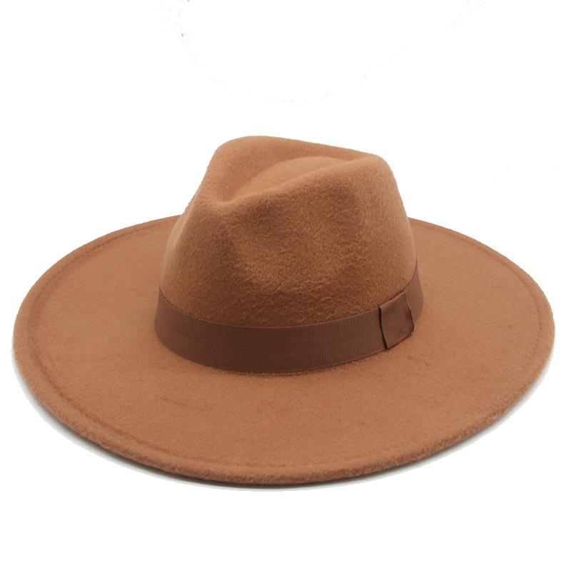 winter women hats big brim 9.5cm with ribbon band fedora felted hats solid color ivory khaki camel formal classic men women, Beige
winter women hats big brim 9.5cm with ribbon band fedora felted hats solid color ivory khaki camel formal classic men women, Beige