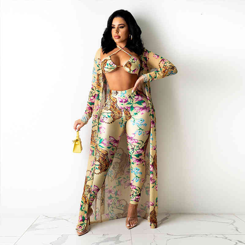 Women Long Sleeved Shawl Bandage Sexy Top Bra Fashion Slim Pencil Pants Three Piece Set, Gray
Women Long Sleeved Shawl Bandage Sexy Top Bra Fashion Slim Pencil Pants Three Piece Set, Gray