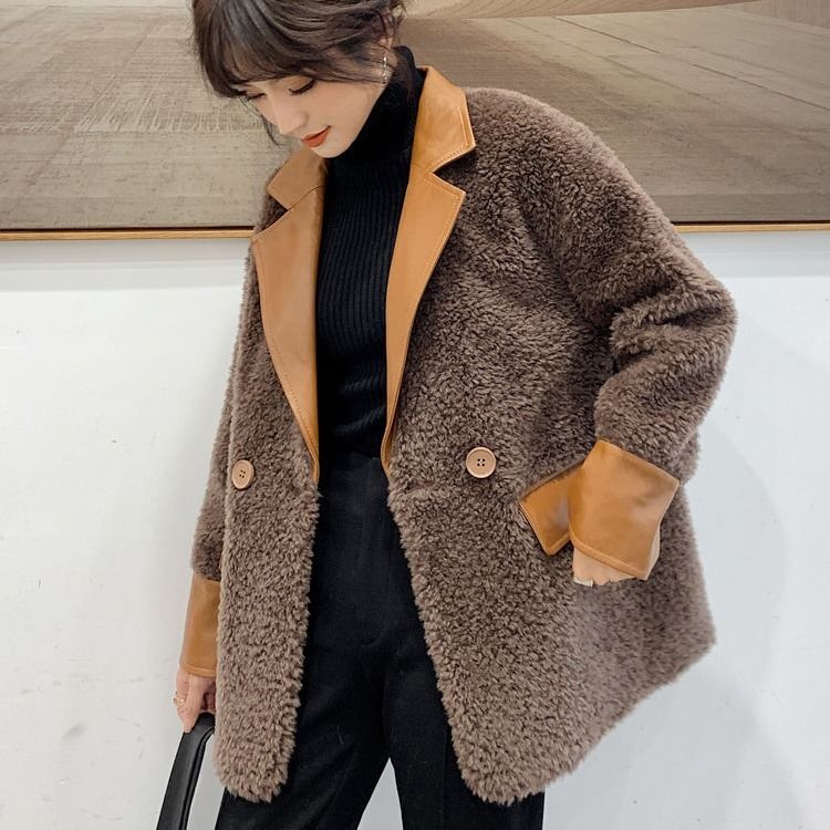 New Fashion Winter Women Teddy Coat Autumn Fluffy Plush Winter Faux Fur Jacket Coat Women Slim Faux Fur Jacket Lambswool Outwear, Tan;black
New Fashion Winter Women Teddy Coat Autumn Fluffy Plush Winter Faux Fur Jacket Coat Women Slim Faux Fur Jacket Lambswool Outwear, Tan;black