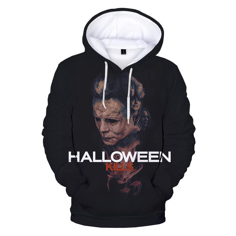 2020 Halloween 3D Print Hoodie Sweatshirts Michael Myers Harajuku Streetwear Hoodies Men Women Autumn Casual Oversized Pullover