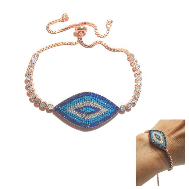 Fashion Gold Color Crystal turquoisees Cz Bracelet & Bangle New eye Charm Luxury Lucky Lovely Women Bracelet Gift
Fashion Gold Color Crystal turquoisees Cz Bracelet & Bangle New eye Charm Luxury Lucky Lovely Women Bracelet Gift