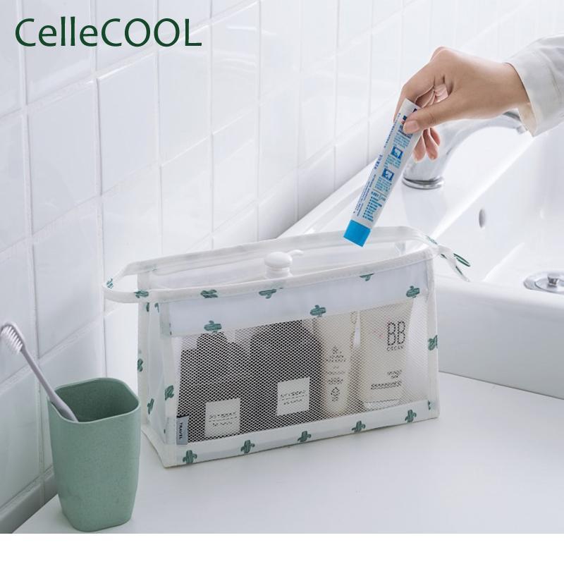 Korean version of the mesh cosmetic bag large capacity travel waterproof storage toilet bag ladies cosmetic storage portable1, Beige
Korean version of the mesh cosmetic bag large capacity travel waterproof storage toilet bag ladies cosmetic storage portable1, Beige