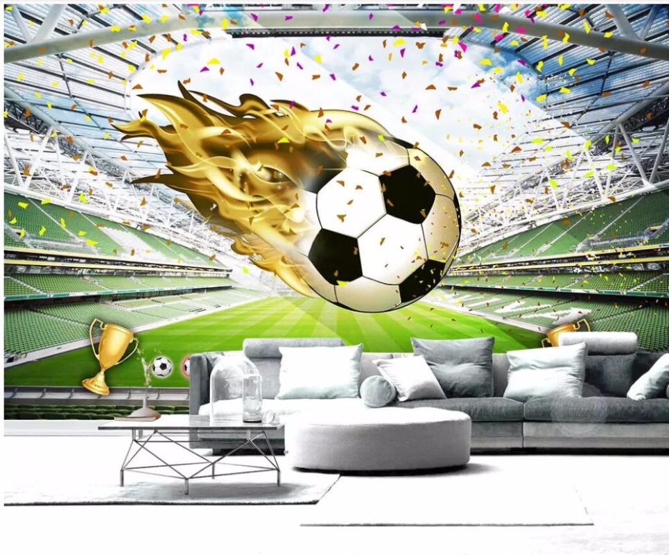 3d wallpaper custom photo mural HD giant football field Background home decoration 3d wall murals wallpaper for walls 3 d, As pic
3d wallpaper custom photo mural HD giant football field Background home decoration 3d wall murals wallpaper for walls 3 d, As pic
