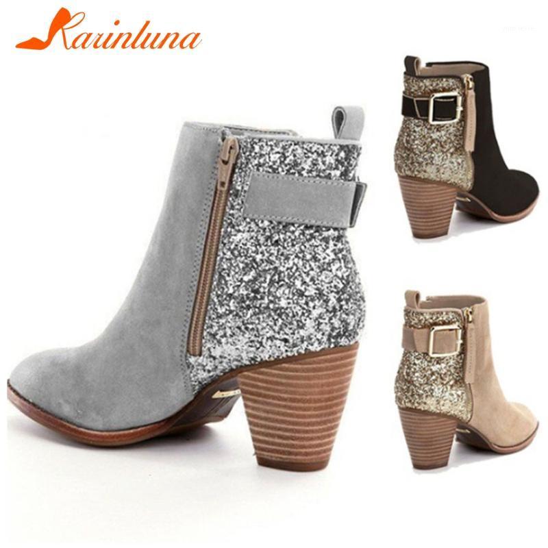 Karin 2020 New Design Big Size 43 Sequined Cloth Spike Heels Ankle Boots Woman Shoes Zip Up Patchwork Spring Autumn Boots1, Black
Karin 2020 New Design Big Size 43 Sequined Cloth Spike Heels Ankle Boots Woman Shoes Zip Up Patchwork Spring Autumn Boots1, Black