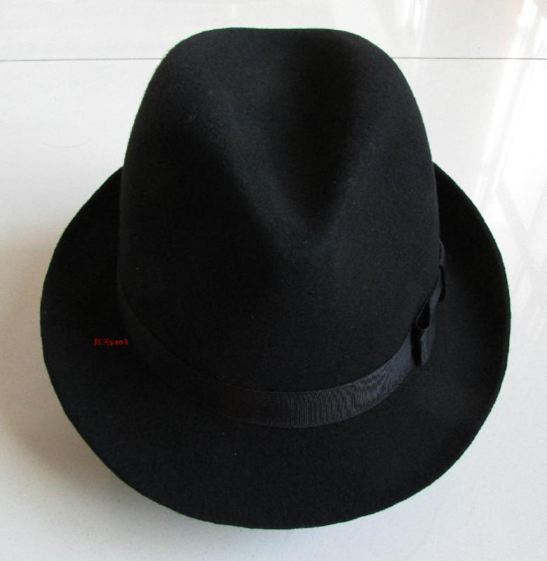 Men's 100% Wool Fedoras Hat Female Felt Hats Woolen Cap Male Fashion Bowler Hat Woolen Fedora Cap New Feather B-81251, Black
Men's 100% Wool Fedoras Hat Female Felt Hats Woolen Cap Male Fashion Bowler Hat Woolen Fedora Cap New Feather B-81251, Black