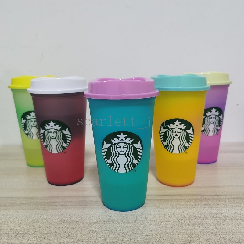 16OZ Hot Color Change Tumblers Plastic Drinking Juice Cup With Lip And Straw Magic Coffee Mug Costom Starbucks Color Changing Plastic Cup
16OZ Hot Color Change Tumblers Plastic Drinking Juice Cup With Lip And Straw Magic Coffee Mug Costom Starbucks Color Changing Plastic Cup