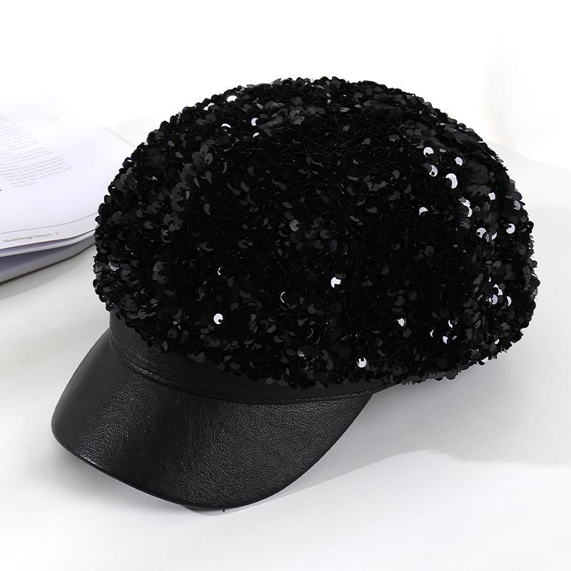 Autumn Winter Hats for Women With Sequins Octagonal Caps Ladies Casual Woolen Hat Winter Beret Women Cap HR122305, Hr122305-a 56-58cm
Autumn Winter Hats for Women With Sequins Octagonal Caps Ladies Casual Woolen Hat Winter Beret Women Cap HR122305, Hr122305-a 56-58cm