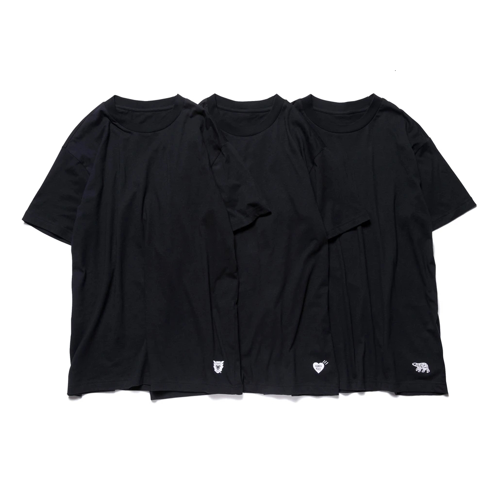 High Quality Tokyo Egg Japan Human Made by Nigo Base T-shirt Short Sleeve Combination Suit, Black;gray
High Quality Tokyo Egg Japan Human Made by Nigo Base T-shirt Short Sleeve Combination Suit, Black;gray