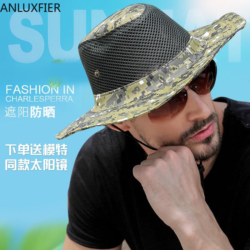 B-8285 Men's Outdoor Sun Hat Wide Brim Male Summer Camouflage Sun Cap Fisherman Travel Hat Sunhat Mountain Fishing Cap, Style5 
B-8285 Men's Outdoor Sun Hat Wide Brim Male Summer Camouflage Sun Cap Fisherman Travel Hat Sunhat Mountain Fishing Cap, Style5