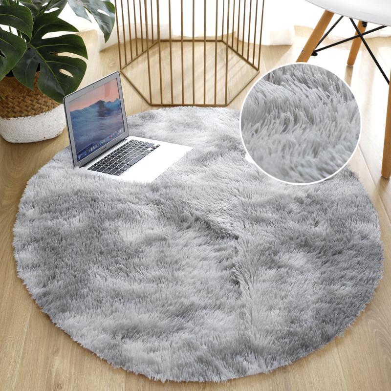 Round Plush Carpet for Living Room Fluffy Rug Thick Bed Room Carpets Anti-slip Floor Soft Rugs Tie Dyeing Velvet Kids Mat, A5
Round Plush Carpet for Living Room Fluffy Rug Thick Bed Room Carpets Anti-slip Floor Soft Rugs Tie Dyeing Velvet Kids Mat, A5