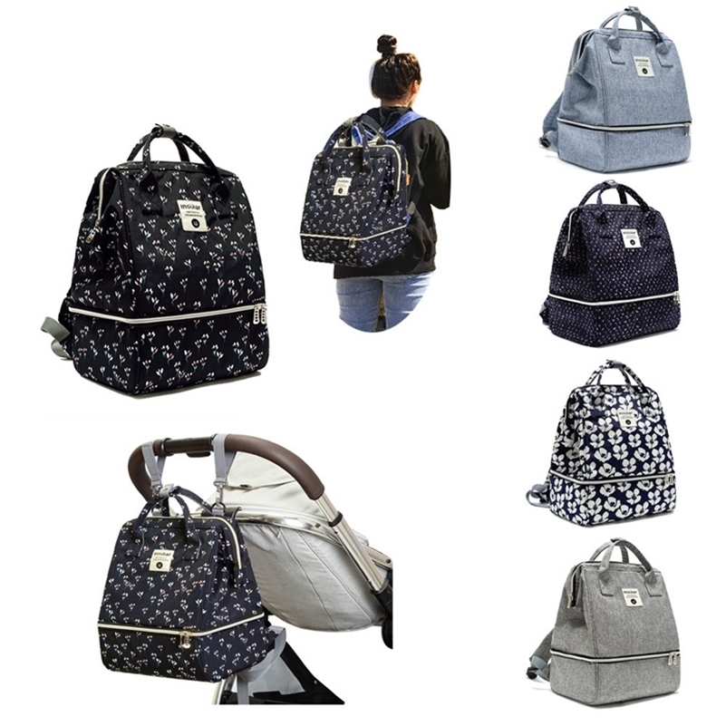 HereNice Shoulder Large-capacity Multi-function Waterproof Mummy Travel Bag Mom Backpack Thermal Insulation Breast Back Milk Bag 201125, Navy blue
HereNice Shoulder Large-capacity Multi-function Waterproof Mummy Travel Bag Mom Backpack Thermal Insulation Breast Back Milk Bag 201125, Navy blue