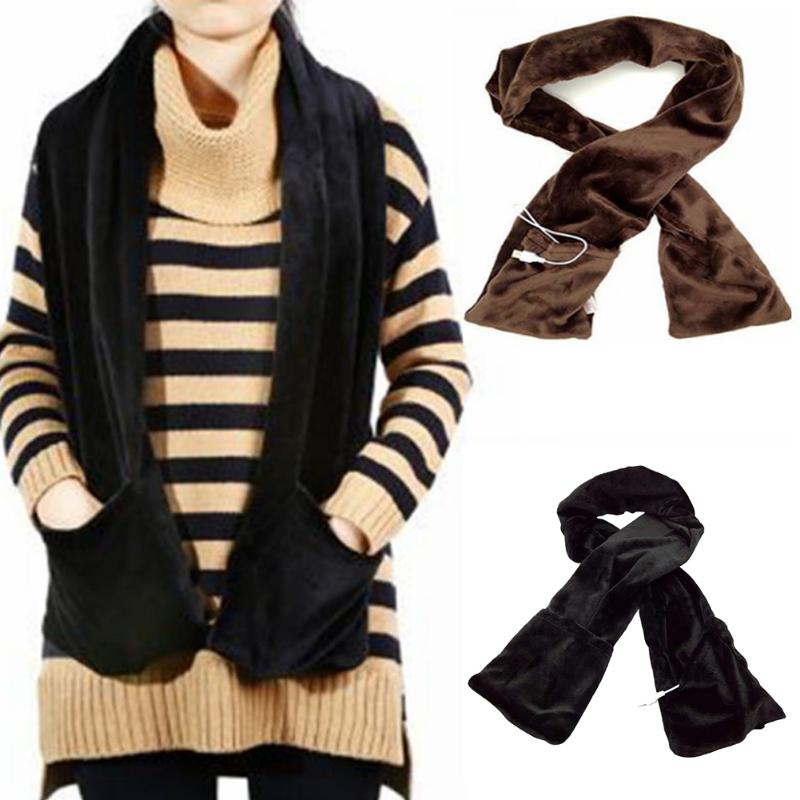 USB Heating Scarf Velvet Cold Protection Comfortable Stretch Fabric With Fashion Design A Wonderful Gift, Black
USB Heating Scarf Velvet Cold Protection Comfortable Stretch Fabric With Fashion Design A Wonderful Gift, Black
