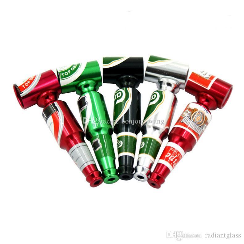 Mini Beer Bottle Metal Pipe 3.27inch Smoking Pipes Oil Burner Best Gift For Smoker Portable Herbal Tobacco Hand
Mini Beer Bottle Metal Pipe 3.27inch Smoking Pipes Oil Burner Best Gift For Smoker Portable Herbal Tobacco Hand