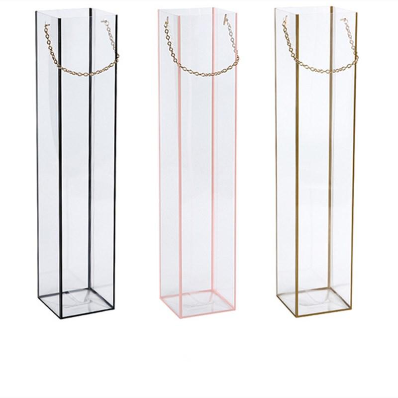 5pcs Transparent PVC Portable Flower Box Valentine's Day Gift Packaging Rose Wedding Girlfriend Home Storage Decoration Bag
5pcs Transparent PVC Portable Flower Box Valentine's Day Gift Packaging Rose Wedding Girlfriend Home Storage Decoration Bag