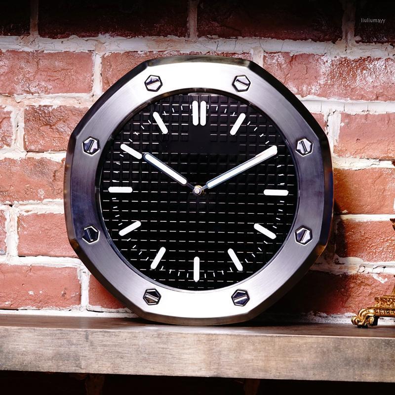 Luminous Top Design Quality Metal Watch Shape Wall Clock with Silent Mechanism with Corresponding Logos Best Gifts For Friend1
Luminous Top Design Quality Metal Watch Shape Wall Clock with Silent Mechanism with Corresponding Logos Best Gifts For Friend1