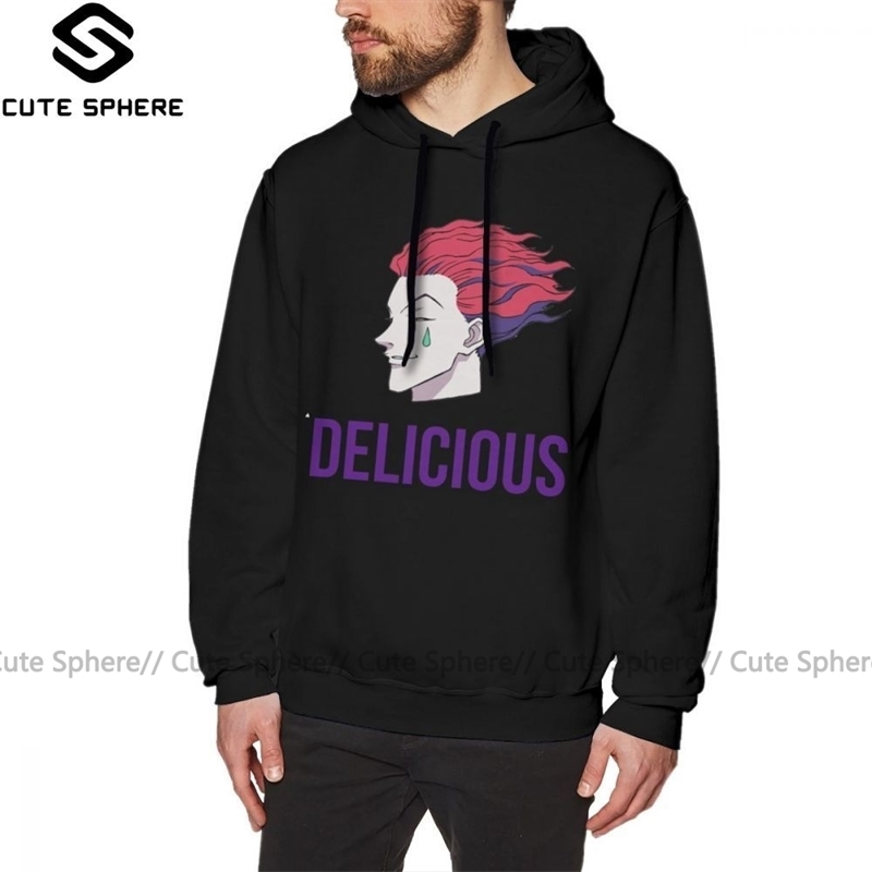 Hisoka Hoodie Hisoka Delicious Hoodies Red Winter Pullover Hoodie Cotton Long Sleeve Male Casual Large Outdoor Hoodies 201127