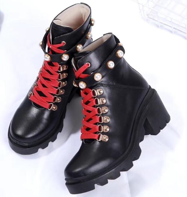 Luxury Womens Boots black Leather chunky heels Fashion Martin Boots Platform Desert Boot Winter Snow Work Boot Casual Designer Ankle Boot, Style 11
Luxury Womens Boots black Leather chunky heels Fashion Martin Boots Platform Desert Boot Winter Snow Work Boot Casual Designer Ankle Boot, Style 11