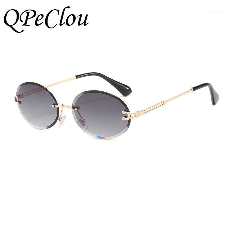 QPeClou New Vintage Small Oval Sunglasses Women Fashion Metal Rimless Gradient Sun Glasses Female Brand Designer Hip Hop Shades1
QPeClou New Vintage Small Oval Sunglasses Women Fashion Metal Rimless Gradient Sun Glasses Female Brand Designer Hip Hop Shades1