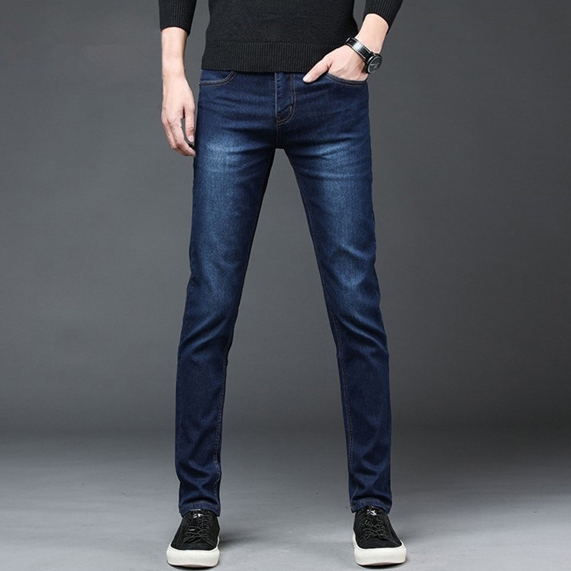 autumn Slim Fit men Jeans Black Classic Fashion Denim Skinny Jeans Male spring men's casual High Quality Trousers 201111