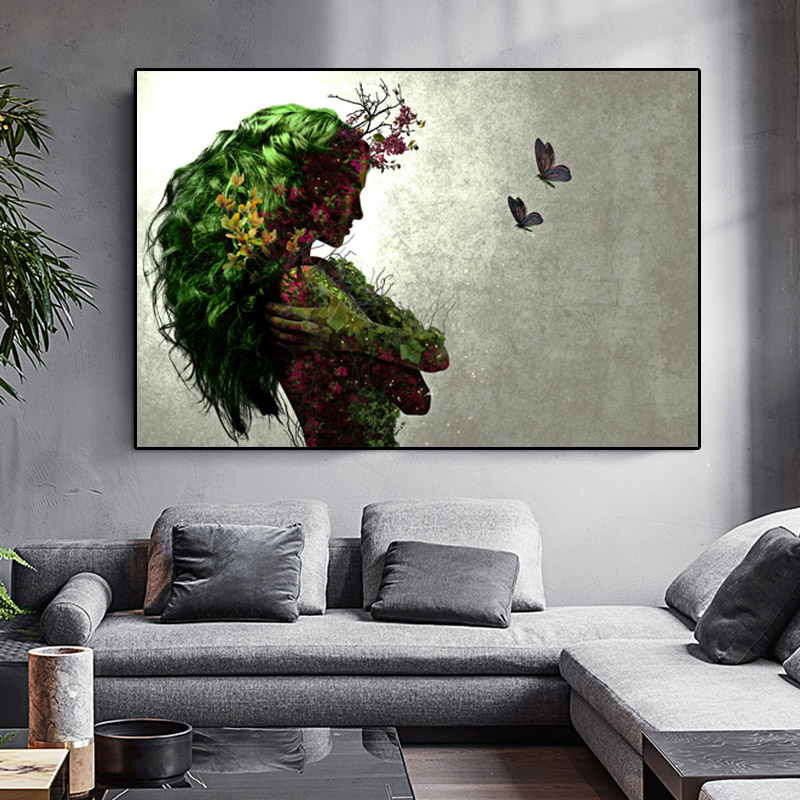 Nordic Portret Posters En Prints Sexy Meisje Met Vlinder Moderne Canvas Schilderij Muur Foto 'S Voor Woonkamer Home Decoratie
Nordic Portret Posters En Prints Sexy Meisje Met Vlinder Moderne Canvas Schilderij Muur Foto 'S Voor Woonkamer Home Decoratie