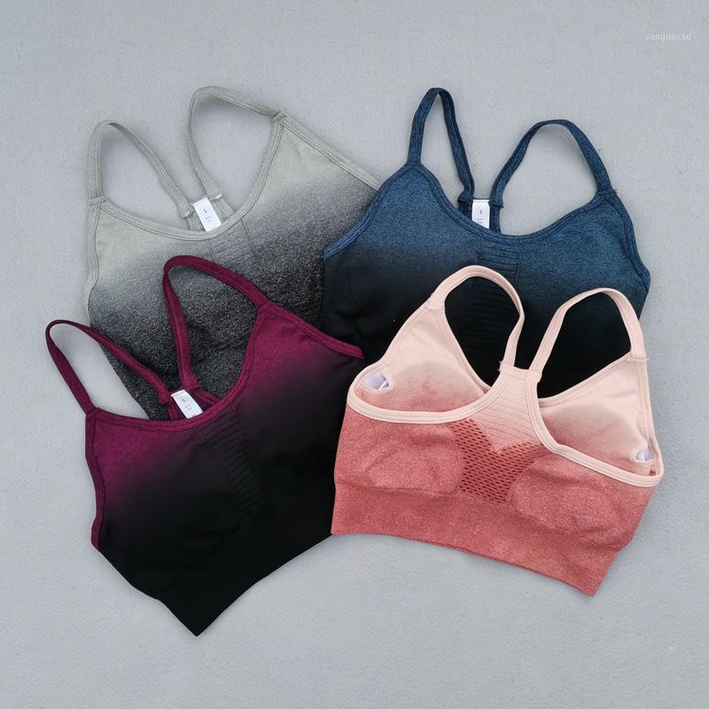 Seamless Sports Bra Women High Impact Yoga Bra Padded Push Up Brassiere Workout Woman Gym Fitness Tops Sport Top1, Gradient gray
Seamless Sports Bra Women High Impact Yoga Bra Padded Push Up Brassiere Workout Woman Gym Fitness Tops Sport Top1, Gradient gray