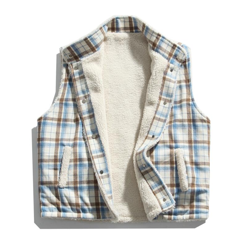 2020 New Winter Mens Vests Sleeveless Jacket Casual Loose Warm Men Waistcoat Vest Two ways to wear, Beige
2020 New Winter Mens Vests Sleeveless Jacket Casual Loose Warm Men Waistcoat Vest Two ways to wear, Beige