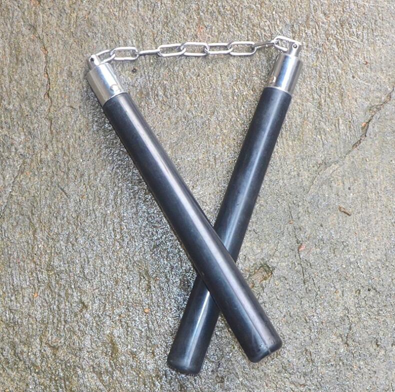 High-quality all-rubber nunchakus rubber elastic nunchakus with thick chain practice supplies actual combat training sticks explosion#2021
High-quality all-rubber nunchakus rubber elastic nunchakus with thick chain practice supplies actual combat training sticks explosion#2021