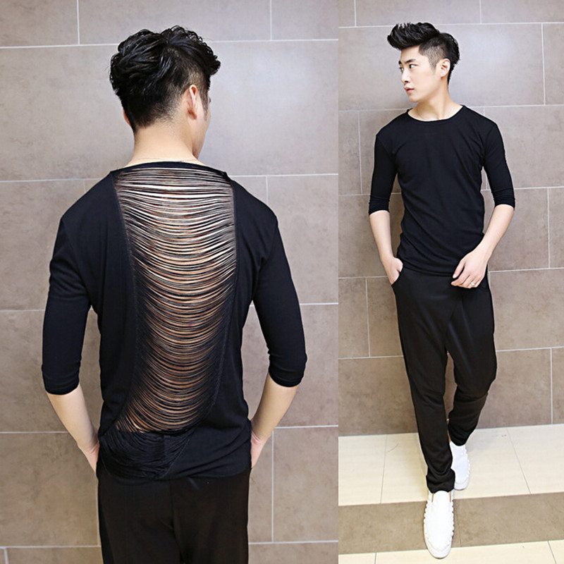 2021 New Summer Korean Slim Fit Hollow Shirt Out Hip Hop Men Sexy T-shirt Streetwear K9dt, Black
2021 New Summer Korean Slim Fit Hollow Shirt Out Hip Hop Men Sexy T-shirt Streetwear K9dt, Black