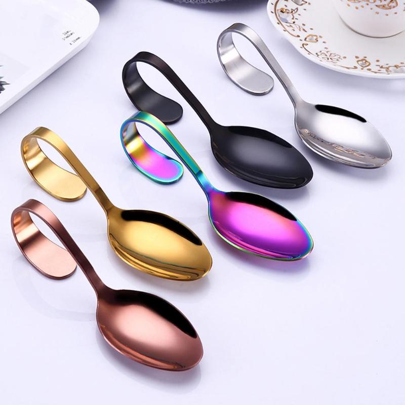 NEW 1 Pcs Stainless Steel Hotel Buffet Kitchen Curved Handle Dessert Soup Spoon Cutlery Kitchen Accessories Drinking Tools
NEW 1 Pcs Stainless Steel Hotel Buffet Kitchen Curved Handle Dessert Soup Spoon Cutlery Kitchen Accessories Drinking Tools