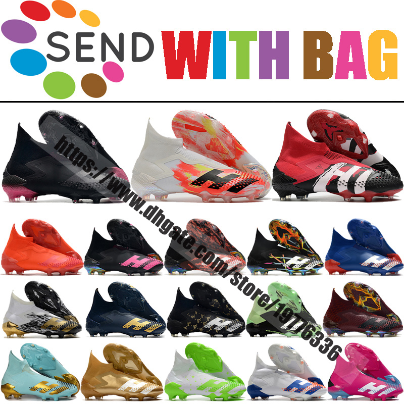 Predator Mutator 20+ FG Soccer Football Boots For Mens High Quality Ankle Leather Trainers Outdoor Laceless Football Soccer Shoes Cleats
Predator Mutator 20+ FG Soccer Football Boots For Mens High Quality Ankle Leather Trainers Outdoor Laceless Football Soccer Shoes Cleats