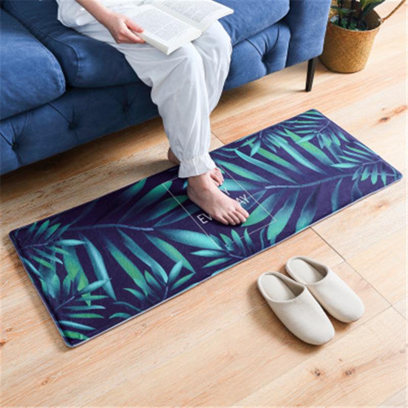 Kitchen Domestic short velveteen floor mat door mat green strip kitchen non-slip
Kitchen Domestic short velveteen floor mat door mat green strip kitchen non-slip