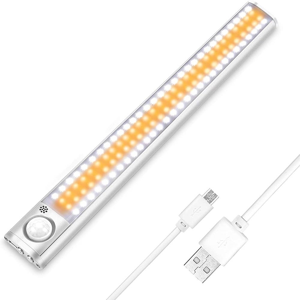 2021 New Dimmable 80/120/160 Leds under Cabinet Light Usb Rechargeable Motion Sensor Closet Night for Wardrobe Cupboard Stairway Dynu
2021 New Dimmable 80/120/160 Leds under Cabinet Light Usb Rechargeable Motion Sensor Closet Night for Wardrobe Cupboard Stairway Dynu