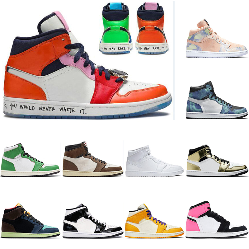 2021 Newest High OG 1 Mens basketball shoes 1s Pherspective Court Purple Light Smoke Grey FEARLESS Lakers Yellow women sports trainer 36-46, #4 mocha
2021 Newest High OG 1 Mens basketball shoes 1s Pherspective Court Purple Light Smoke Grey FEARLESS Lakers Yellow women sports trainer 36-46, #4 mocha
