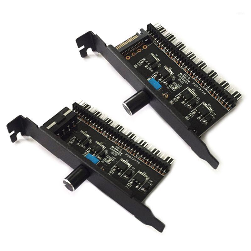 PC 8 Channels Fan Hub Cooling Fan Speed Controller for CPU Case HDD VGA PWM PCI Bracket Power By 12V SATA/4Pin Control1
PC 8 Channels Fan Hub Cooling Fan Speed Controller for CPU Case HDD VGA PWM PCI Bracket Power By 12V SATA/4Pin Control1