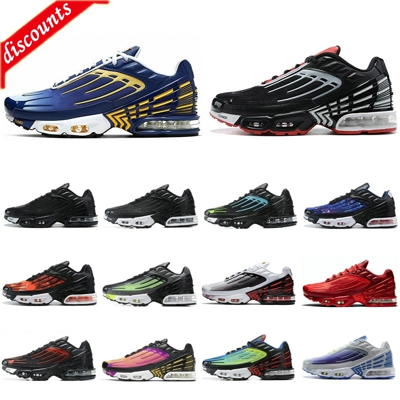 Tn 3 Tuned Womens Mens Running Shoes TN Plus 3 III Laser Blue Deep Royal Black Red Hyper Royal Grey trainers sneakers, White black red 39-45
Tn 3 Tuned Womens Mens Running Shoes TN Plus 3 III Laser Blue Deep Royal Black Red Hyper Royal Grey trainers sneakers, White black red 39-45